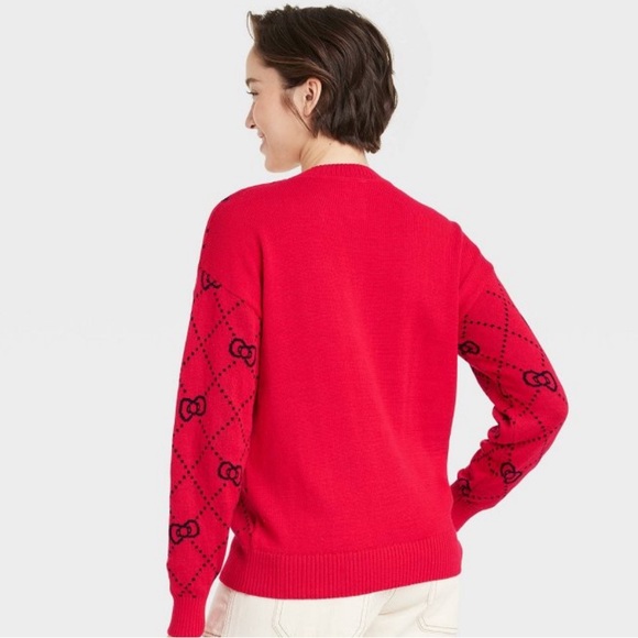 Sanrio Hello Kitty Christmas Red Sweater NEW With Tags, X-Large - Picture 4 of 7